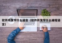 軟件開發(fā)學什么語言（軟件開發(fā)學什么編程語言）