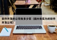 軟件開發(fā)的公司有多少家（國內有實力的軟件開發(fā)公司）